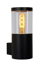 Lucide FEDOR - Wandlamp E27/40W H23cm Zwart, Verzenden, Nieuw, Aluminium