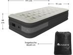 Juskys Sapri M - Zelfopblaasbaar Luchtbed - Incl., Caravans en Kamperen, Kampeeraccessoires, Verzenden, Nieuw