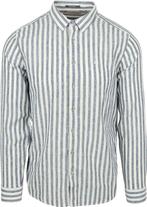 No Excess Overhemd Stripes Blauw maat 3XL Heren, Verzenden, Nieuw, Blauw, No Excess