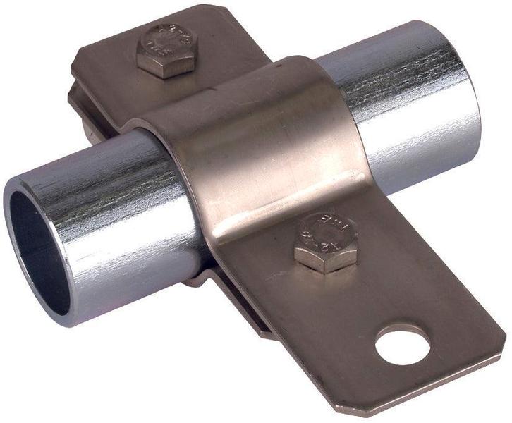 Dehn roestvrij staal aardingspijp klem D 21mm met boring D, Doe-het-zelf en Verbouw, Elektra en Kabels, Overige typen, Nieuw, Verzenden