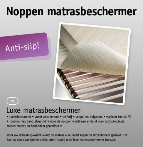 Matrasbeschermer Nop anti-slip - diverse maten, Huis en Inrichting, Slaapkamer | Beddengoed, Nieuw, Verzenden