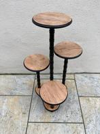 Plantentafel - Hout - Plantenrust x4