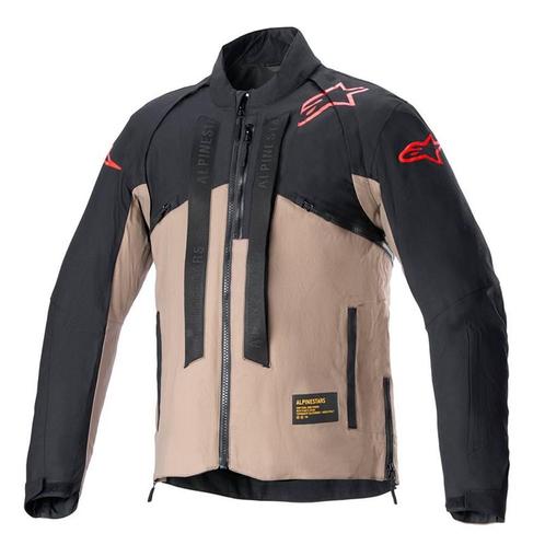 Alpinestars Techdura Jas Zwart Falcon Bruin, Motoren, Kleding | Motorkleding, Heren, Nieuw met kaartje, Jas | textiel, Verzenden