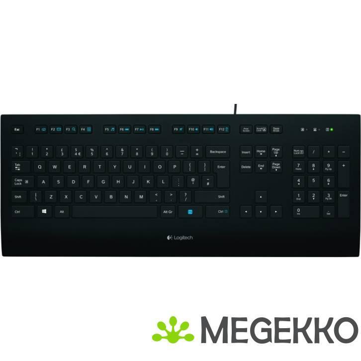 Logitech K280e Business toetsenbord Zwart, Computers en Software, Toetsenborden, Nieuw, Verzenden