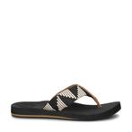 Reef Spring Woven slippers voor dames in het Zwart, Kleding | Dames, Schoenen, Slippers, Verzenden, Zwart, Nieuw