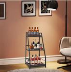 Industriëel Wijnrek – Vrijstaand 3-Lagen Opbergrek 50kg, Huis en Inrichting, Verzenden, Nieuw