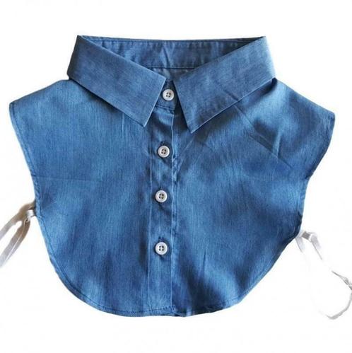 NIEUW!  Blouse kraagje denim - blauw - jeans met puntkraag, Kleding | Dames, Blouses en Tunieken, Blauw, Nieuw, Maat 38/40 (M)