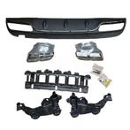 Diffuser With Black Exhaust Tips For Mercedes C Class, Ophalen of Verzenden, Nieuw