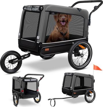 Hondenfietskar - fietsaanhanger hond - 3 in 1 - beschikbaar voor biedingen