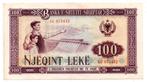 Albanië. - 7 banconote da 1 Lek a 100 Leke - various dates