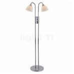 Nordlux Ray 2-Spot Vloerlamp, chroom (Staande lampen), Huis en Inrichting, Lampen | Vloerlampen, Verzenden, Nieuw