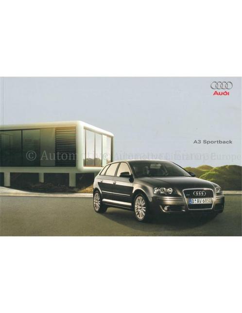 2006 AUDI A3 SPORTBACK BROCHURE NEDERLANDS, Boeken, Auto's | Folders en Tijdschriften, Audi