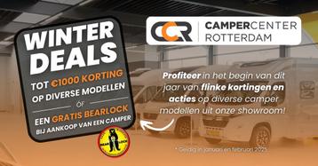 Camper Center Rotterdam ** WINTERACTIE ** beschikbaar voor biedingen