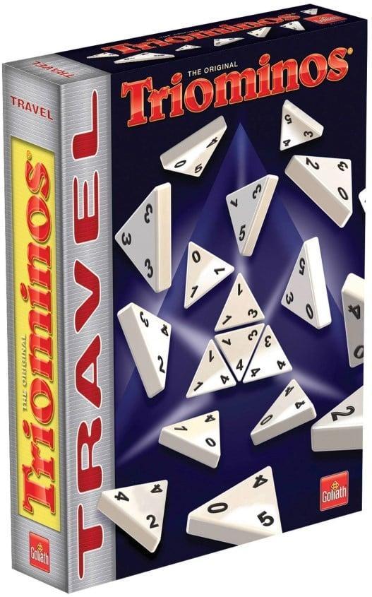 Triominos Reisspel | Goliath - Reisspellen, Hobby en Vrije tijd, Gezelschapsspellen | Bordspellen, Nieuw, Verzenden