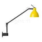Rotaliana Luxy W1 Wandlamp, zwart/geel (Wandlampen), Verzenden, Nieuw, Glas
