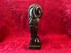 Beeldje - Uil art deco - Gietijzer