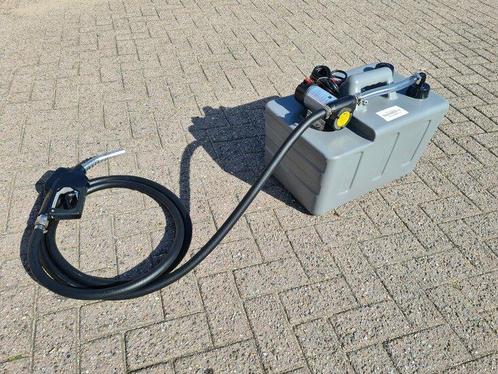 Dieseltank 50 liter incl. 12 volt pompset, Zakelijke goederen, Agrarisch | Werktuigen, Verzenden