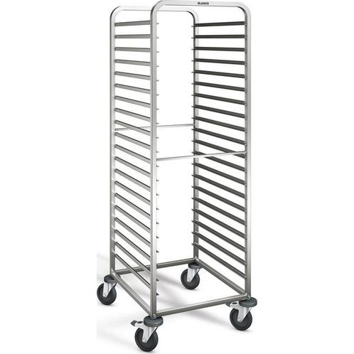 RVS Regaalwagen | 20 x 2/1 GN | 66,2x73,3x180 cm B.PRO, Zakelijke goederen, Horeca | Meubilair en Inrichting, Verzenden