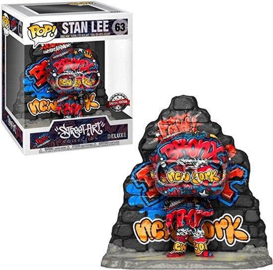 FUNKO POP MARVEL STAN LEE STREET ART GRAFFITI DECO #63, Verzamelen, Poppetjes en Figuurtjes, Verzenden
