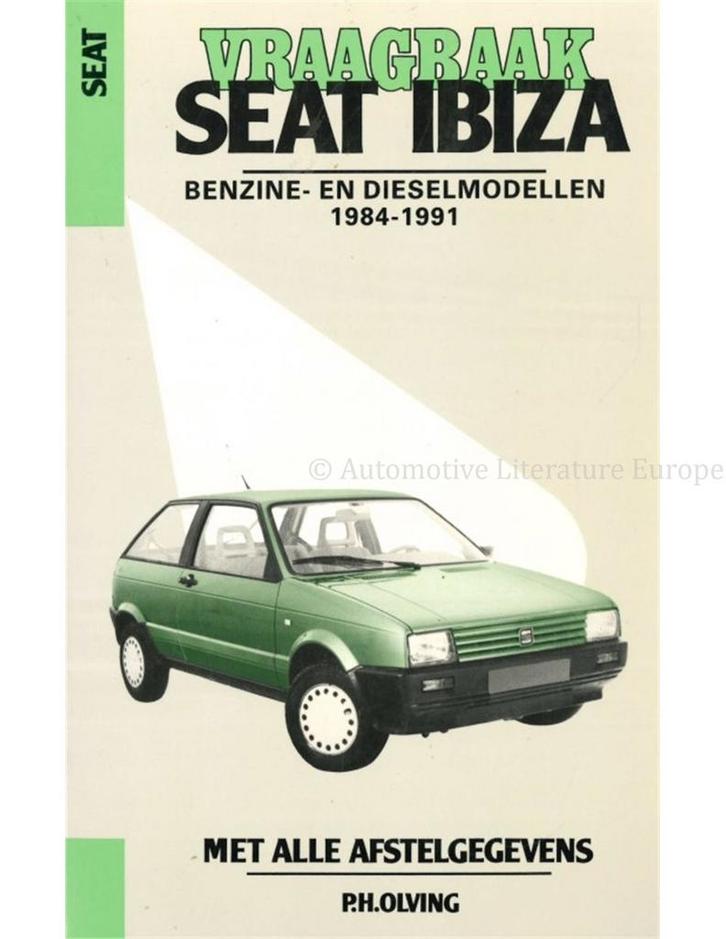 1984 - 1991 SEAT IBIZA BENZINE | DIESEL VRAAGBAAK, Auto diversen, Handleidingen en Instructieboekjes