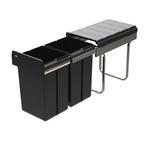 Wesco Double Boy Eco inbouwafvalemmer, inhoud 2 x 15 lit..., Nieuw