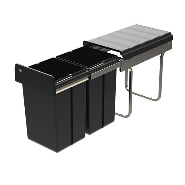 Wesco Double Boy Eco inbouwafvalemmer, inhoud 2 x 15 lit..., Huis en Inrichting, Overige Huis en Inrichting