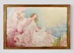 Privat Livemont ( 1861-1936 ) - Allégorie pour l’Hotel Hèle,, Antiek en Kunst