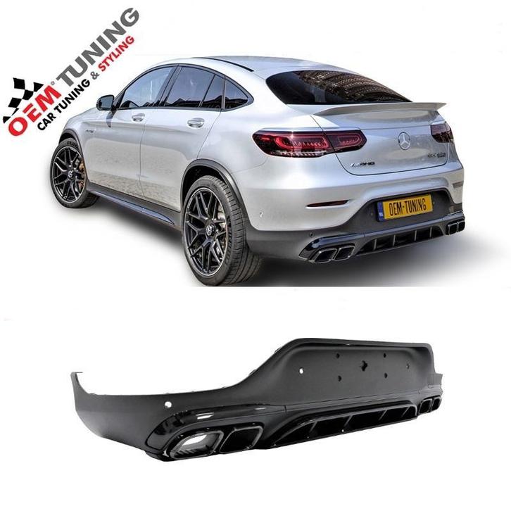 Mercedes-Benz GLC63 Coupé | C253 | 63 AMG Diffuser| 16-22 |, Auto-onderdelen, Carrosserie en Plaatwerk, Nieuw, Mercedes-Benz, Achter