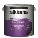 SIKKENS RUBBOL FINURA SATIN - donker bruin ongeveer RAL 8..., Doe-het-zelf en Verbouw, Verf, Beits en Lak, Bruin, Nieuw, Ophalen of Verzenden