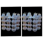 Wandkandelaar (2) - Glas, Antiek en Kunst, Antiek | Lampen