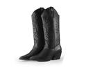 Nelson Cowboy laarzen in maat 40 Zwart | 10% extra korting, Kleding | Dames, Verzenden, Zwart, Zo goed als nieuw, Nelson