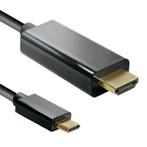 USB-C naar HDMI kabel - 4K 30Hz - 1,8 meter - Zwart