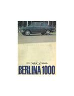 1965 DAIHATSU COMPAGNO BERLINA 1000 BROCHURE JAPANS, Nieuw, Author