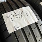 2 x Continental SportContact 3 225-50-17 Zomerbanden 6mm, Gebruikt, 17 inch, Ophalen of Verzenden, Band(en)