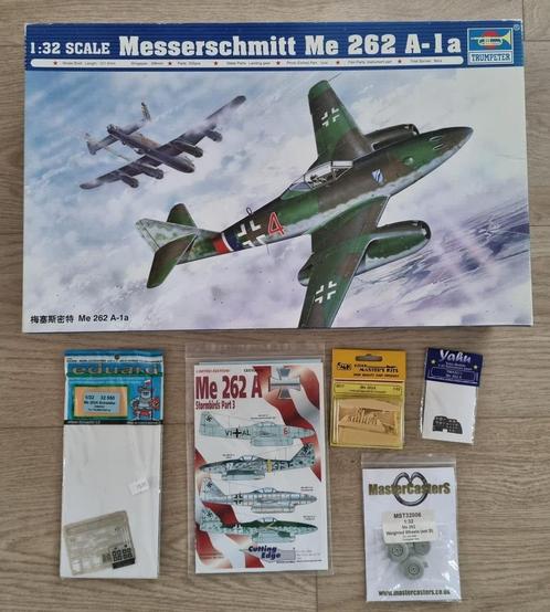 Trumpeter 02235 Messerschmitt Me 262 A-1a 1:32 Full options!, Hobby en Vrije tijd, Modelbouw | Vliegtuigen en Helikopters, Verzenden
