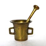Vijzel en stamper - Messing, Antiek en Kunst