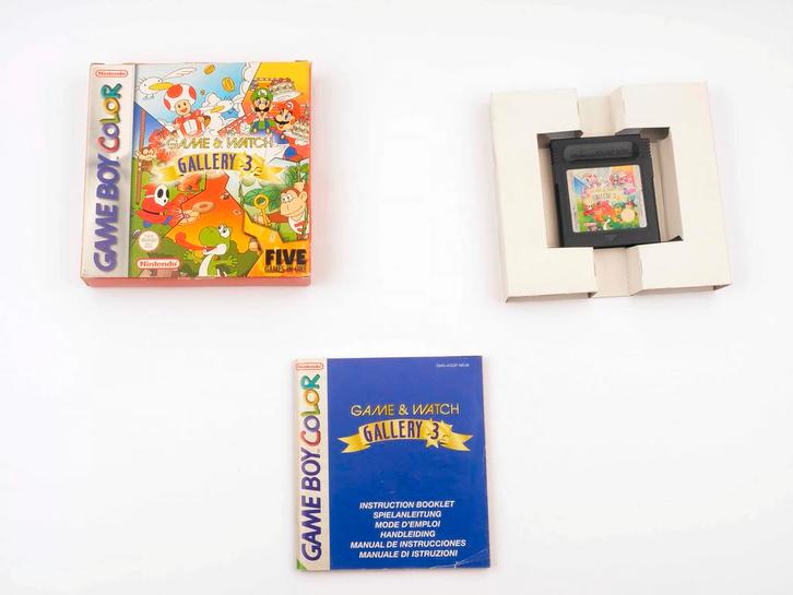 Game & Watch Gallery 3 [Gameboy Color], Spelcomputers en Games, Games | Nintendo Game Boy, Zo goed als nieuw, Ophalen of Verzenden