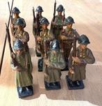 Durso - Figuur - 9x Soldats Belge dont 3 en capote bon état, Nieuw