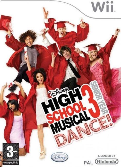 Disney High School Musical 3 Senior Year Dance! (Wii Games), Spelcomputers en Games, Games | Nintendo Wii, Zo goed als nieuw, Ophalen of Verzenden