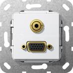 Gira 565903 vga + mini-jack basiselement, Ophalen of Verzenden, Nieuw