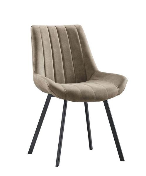Bruno eetstoel stof cowboy 802-camel, Huis en Inrichting, Stoelen, Nieuw, Ophalen of Verzenden
