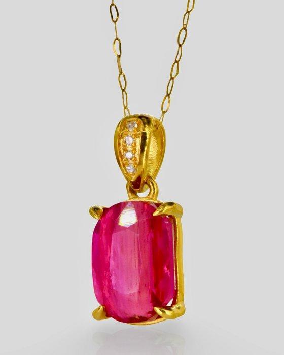 Zonder Minimumprijs - Hanger - 14 karaat Geel goud, Sieraden, Tassen en Uiterlijk, Antieke sieraden