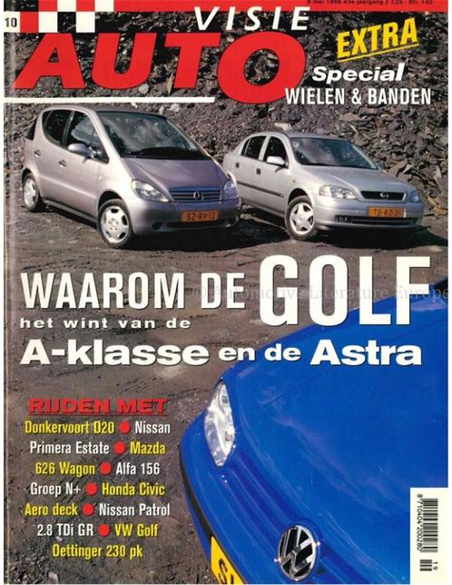 1998 AUTOVISIE MAGAZINE10 NEDERLANDS, Boeken, Auto's | Folders en Tijdschriften
