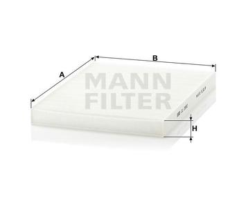 MANN Interieurfilter CU 2882 beschikbaar voor biedingen