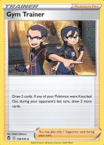 Gym Trainer 158/195 Silver Tempest, Hobby en Vrije tijd, Verzamelkaartspellen | Pokémon, Losse kaart, Nieuw, Foil, Ophalen of Verzenden