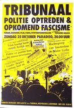 TRIBUNAAL POLITIE OPTREDEN & OPKOMEND FASCISME FORUM, DIS..., Verzenden, Nieuw, Overige onderwerpen, Met lijst