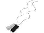 Fossil JF04565040 Heren Collier - Zilverkleurig, Huis en Inrichting, Verzenden, Zo goed als nieuw