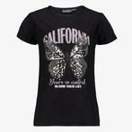 TwoDay meisjes T-shirt zwart met vlinder maat 170/176, Verzenden, Nieuw