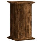 Plantenstandaard 33x33x60 cm bewerkt hout gerookt eikenkl..., Tuin en Terras, Verzenden, Nieuw