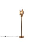 Vintage vloerlamp goud 70 cm - Botanica, Nieuw, Overige materialen, Landelijk, 150 tot 200 cm